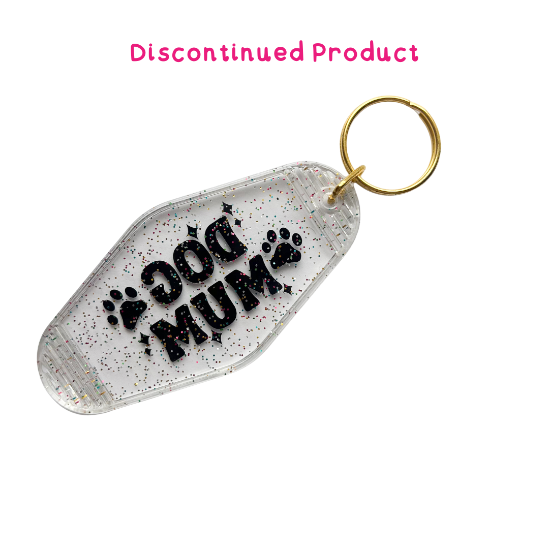 Dog Mum Acrylic key chain