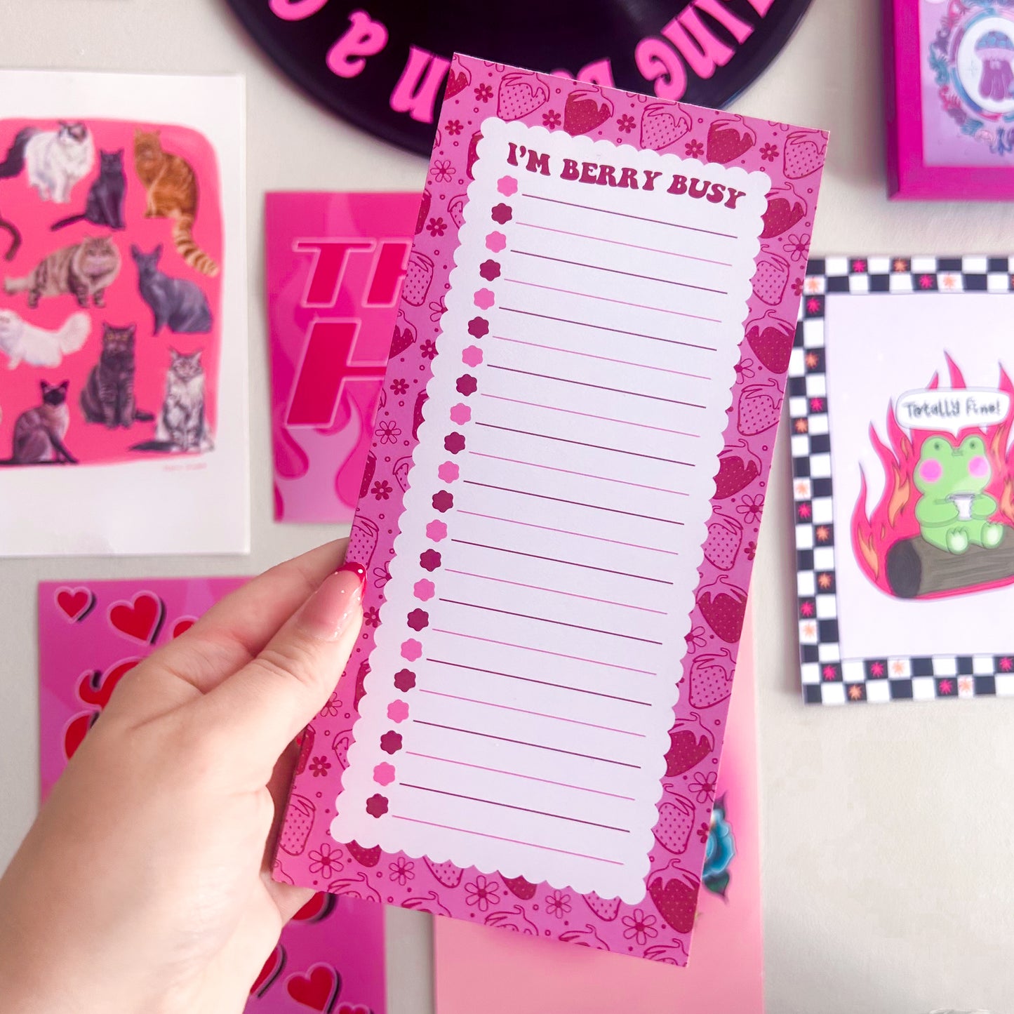 I'm Berry Busy List Pad