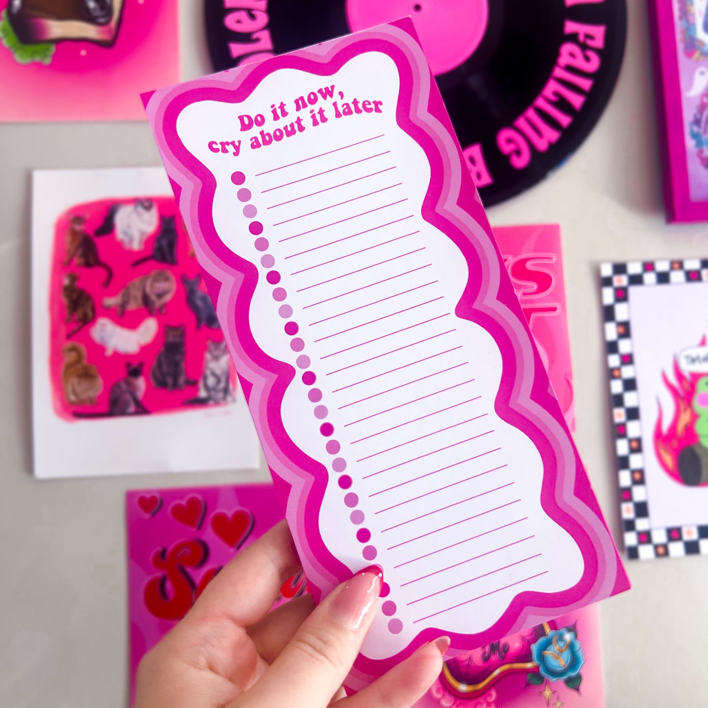 Do it Now Cry About It Later List Pad
