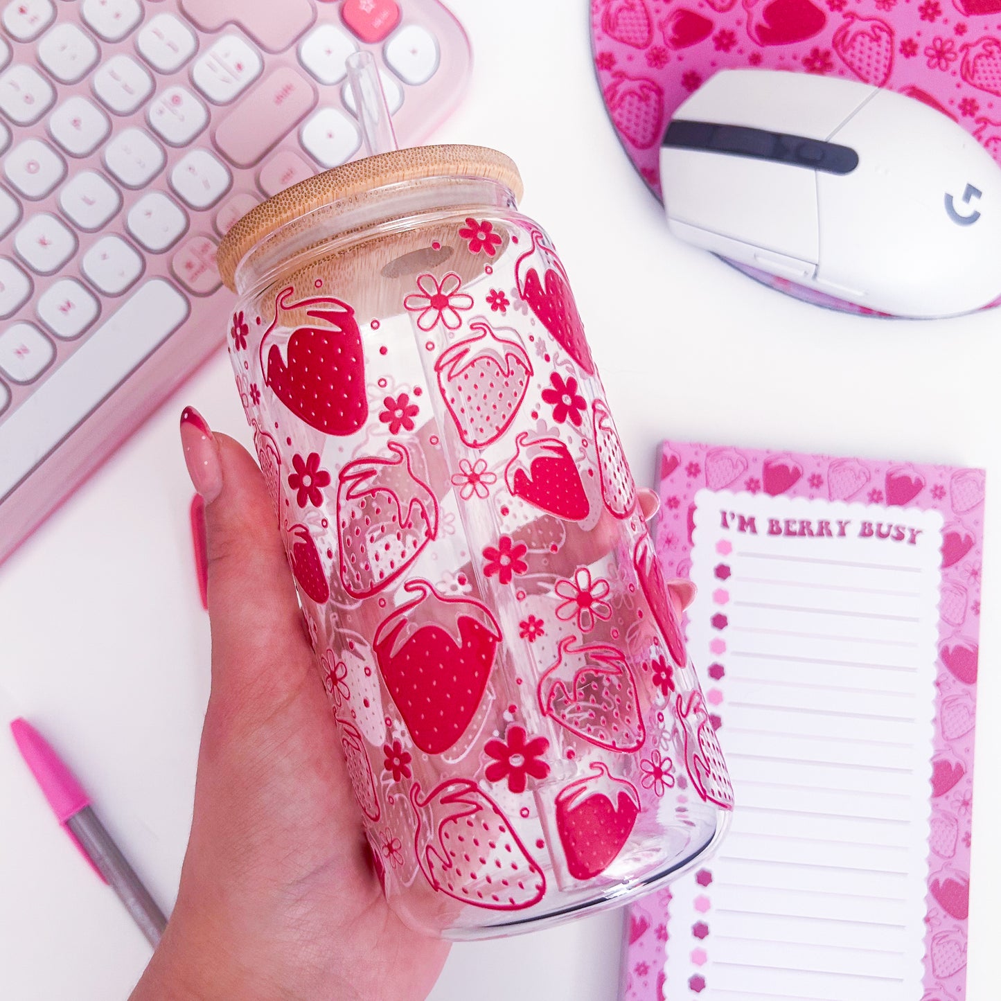 Strawberry Tumbler