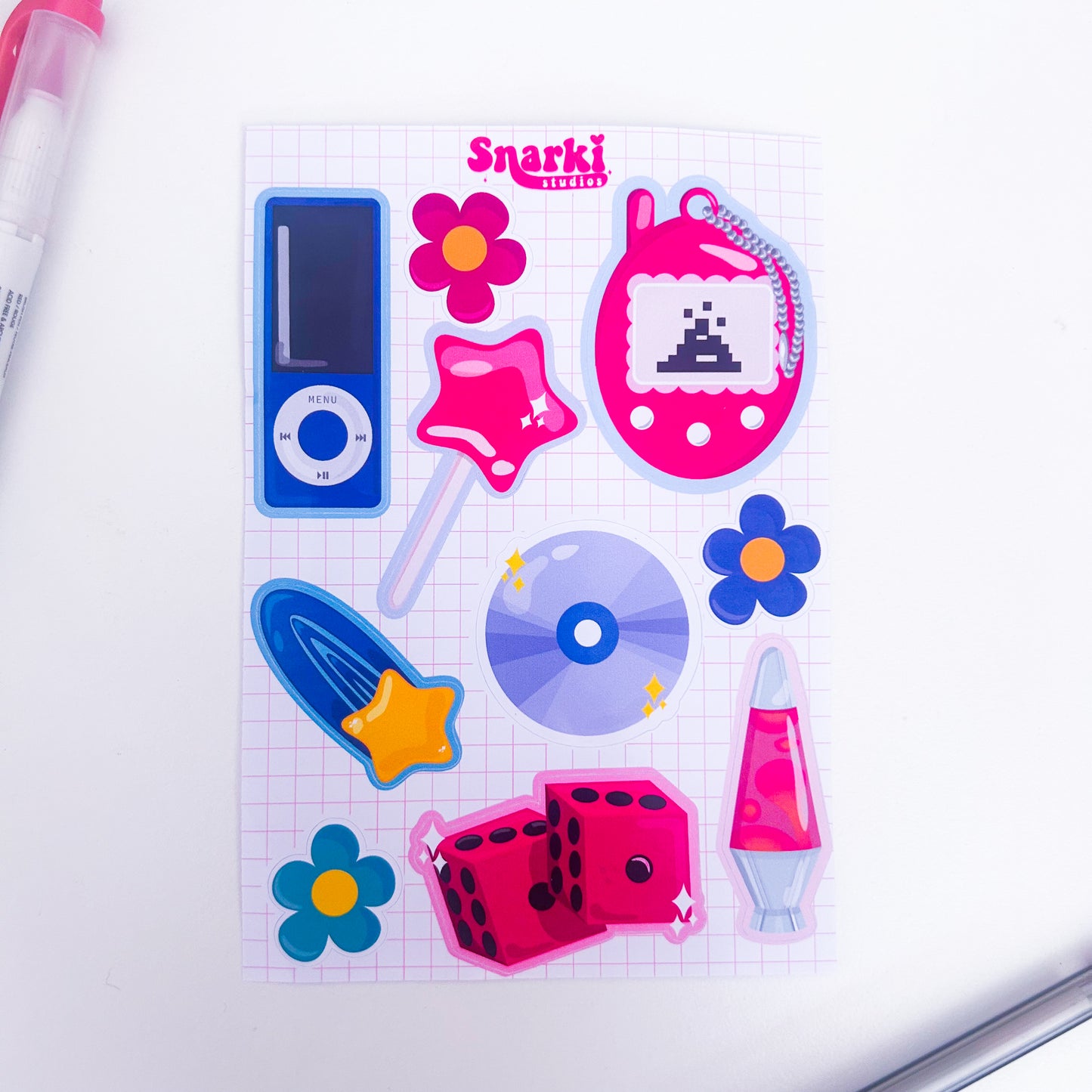 2000s Sticker Sheet
