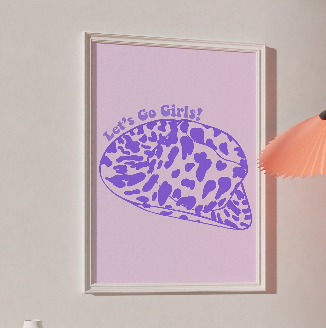Let's Go Girls Art Print