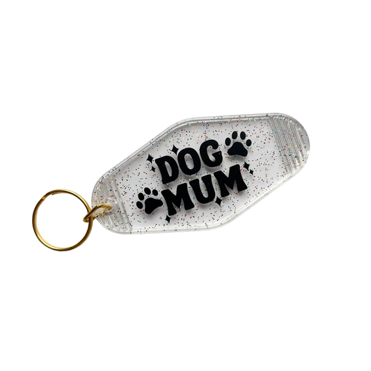 Dog Mum Acrylic key chain