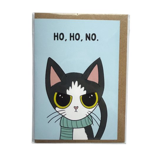 HO HO NO Christmas Card