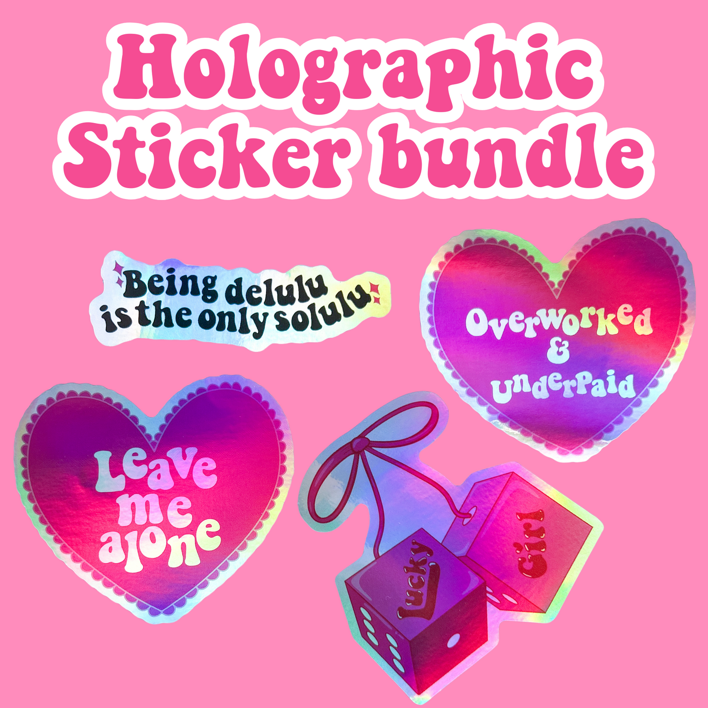 Holographic Sticker Pack!