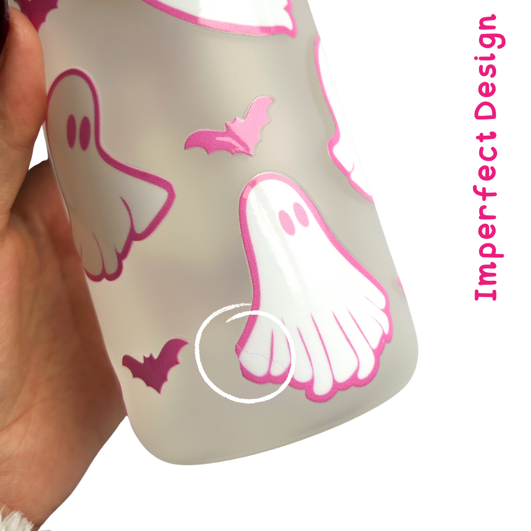 Pink Ghost Tumbler