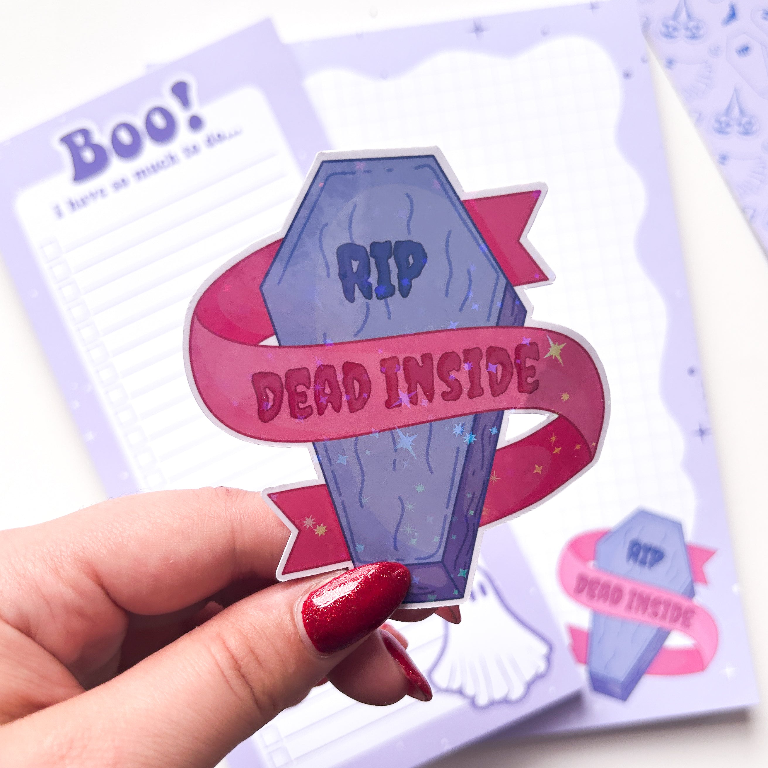 RIP Dead inside Sticker