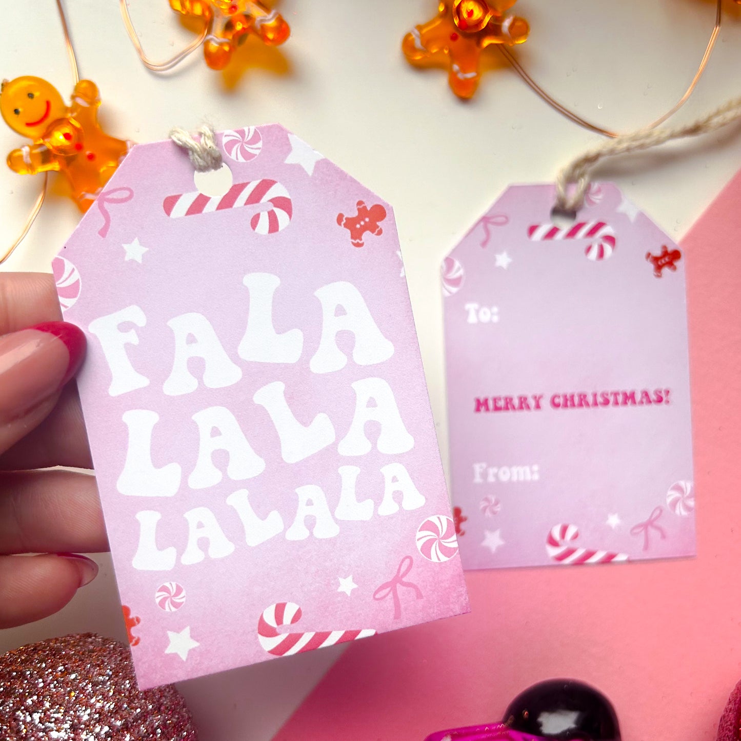 Falala Christmas Tags (Pack of 5)