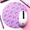 Pink Bow Mouse Mat