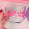 Hot Girls Have Tummy Issues Glass Mug