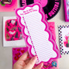 Do it Now Cry About It Later List Pad