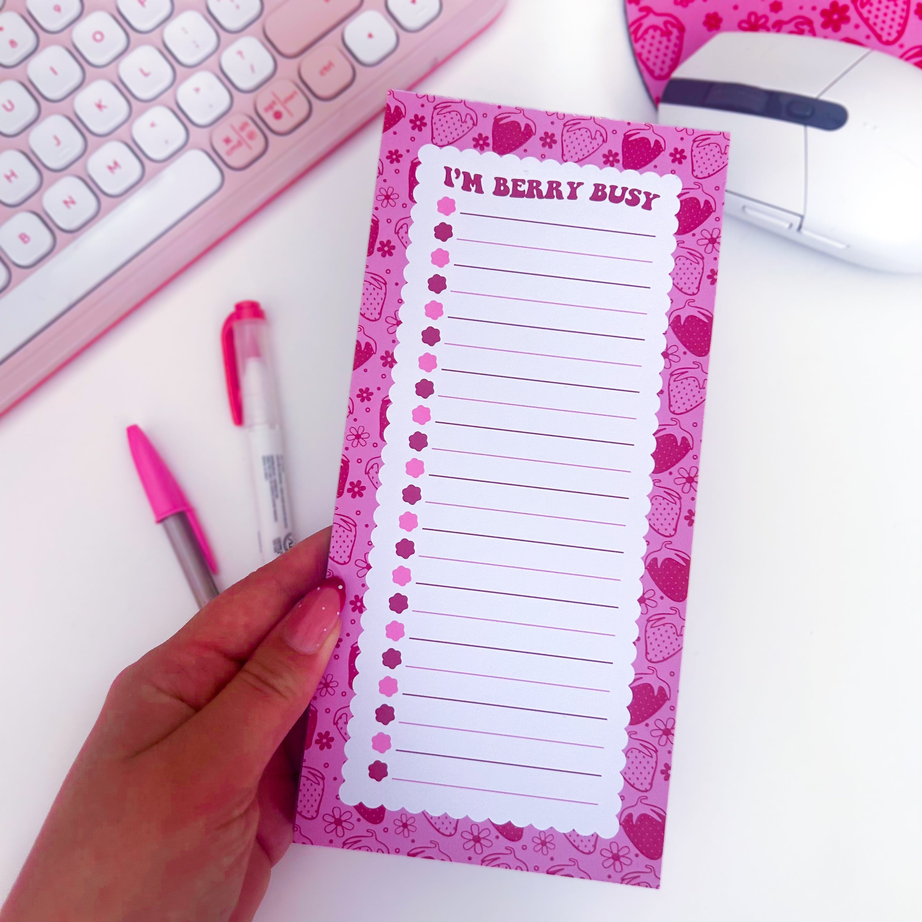 I'm Berry Busy List Pad