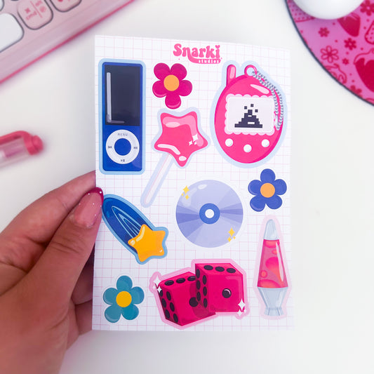 2000s Sticker Sheet
