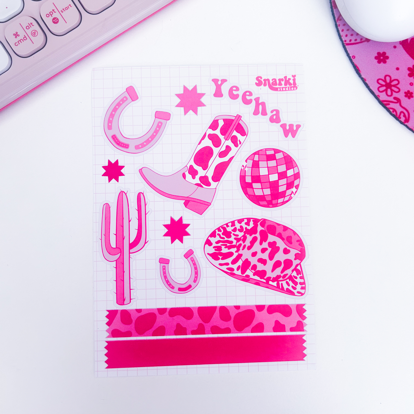 Yeehaw Sticker Sheet