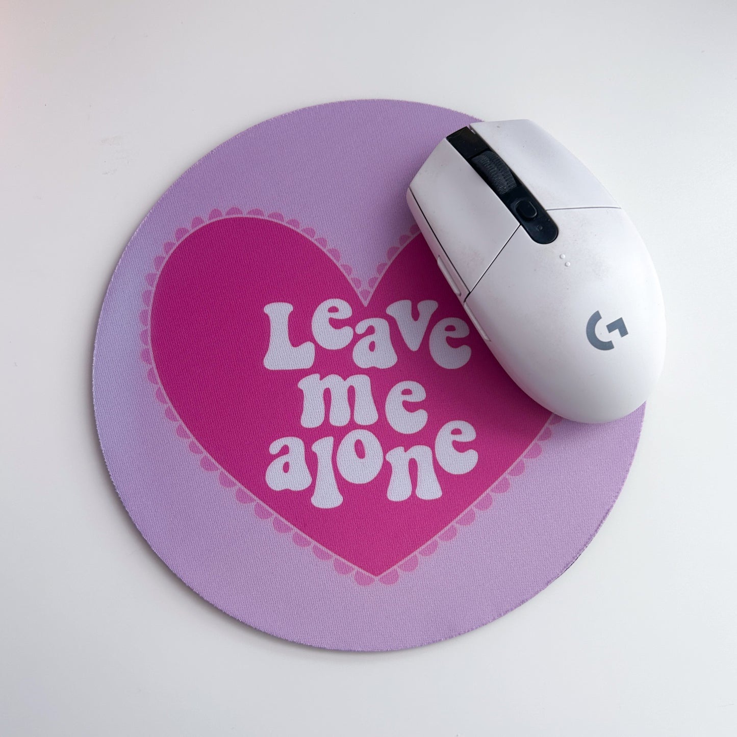 Leave Me Alone Mouse Mat