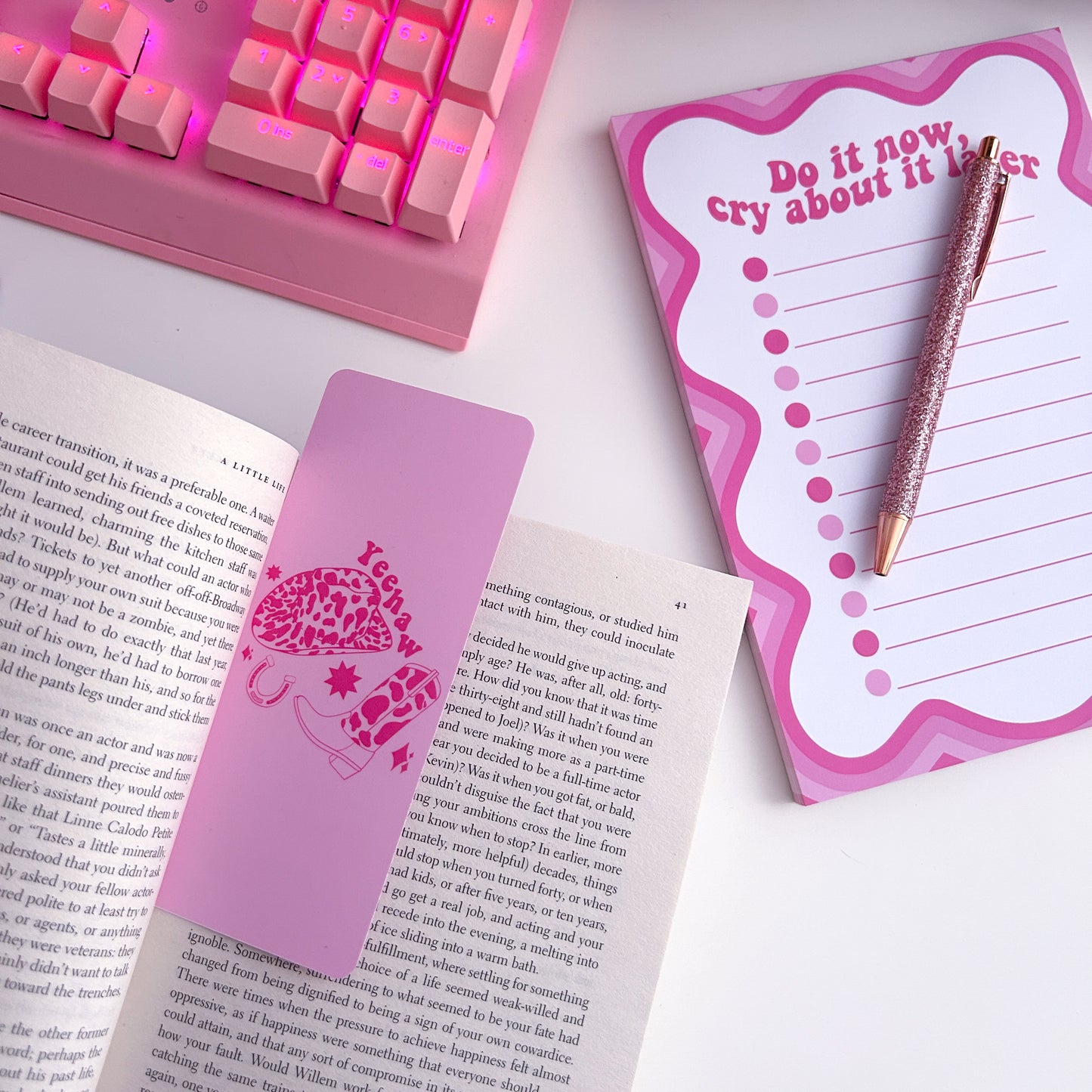 Cowgirl - Yeehaw Bookmark