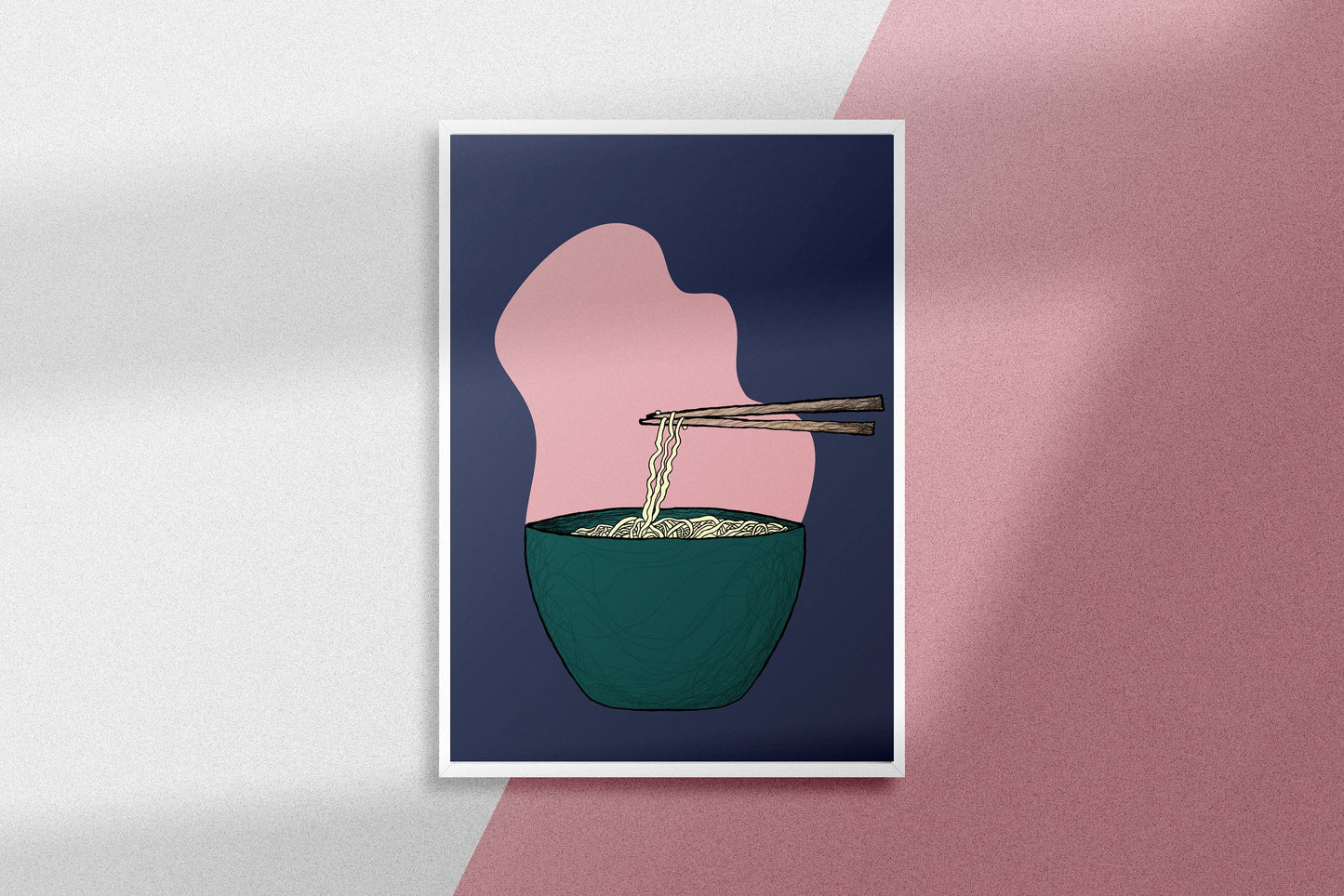 Noodle Bowl Art Print