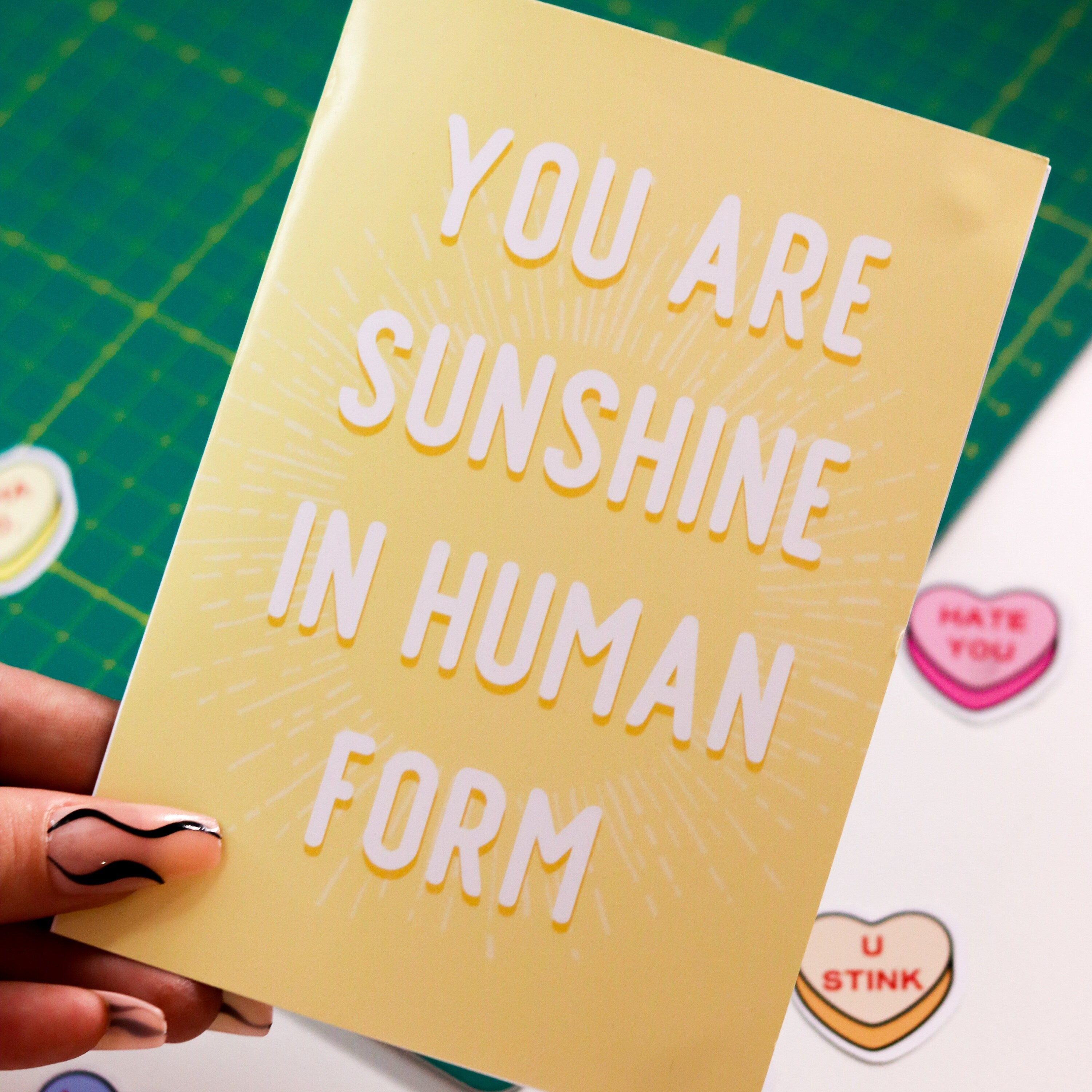 You Are Sunshine In Human Form Card