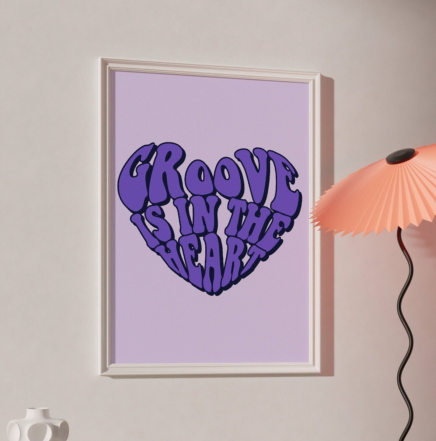 Groove Is In The Heart Print