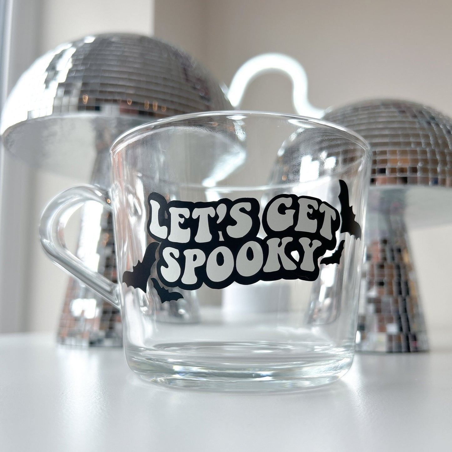 Let's Get Spooky Glass Mug