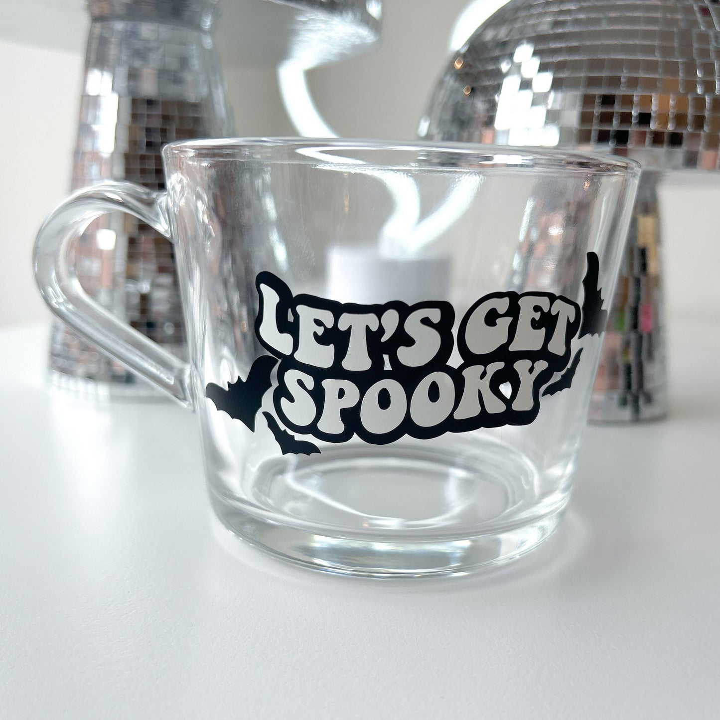 Let's Get Spooky Glass Mug