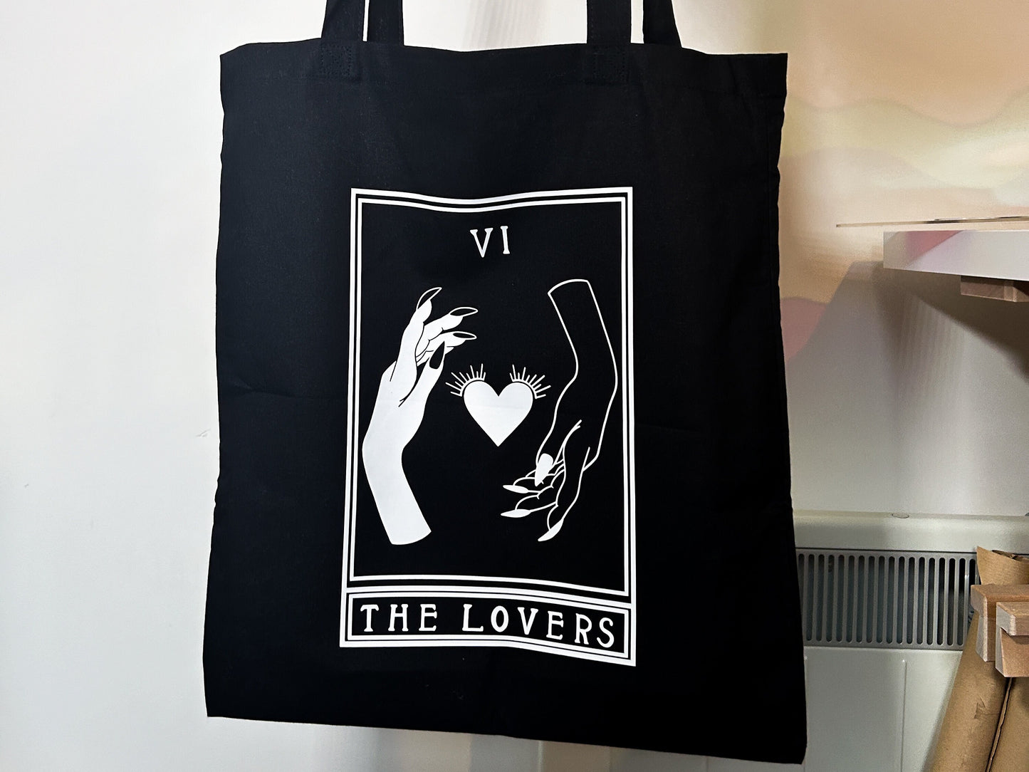 The Lovers Tarot Tote Bag